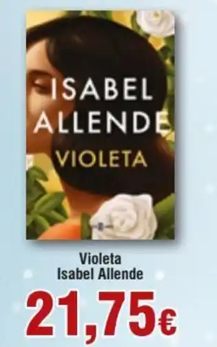 FROIZ Violeta isabel allende oferta