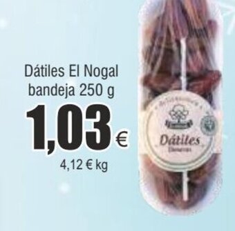 FROIZ Dátiles el nogal bandeja 250 g oferta