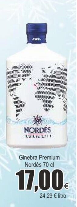 FROIZ Ginebra premium nordés 70 cl oferta