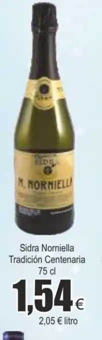 FROIZ Sidra norrielle tradición centenaria 75 cl oferta