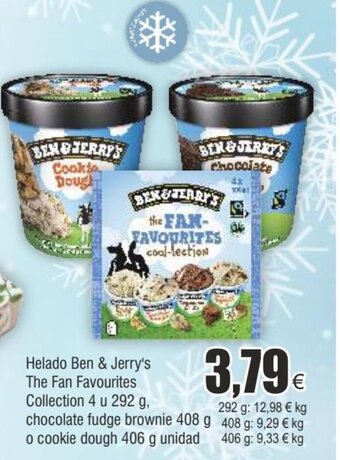 FROIZ Helado ben & jerry's oferta