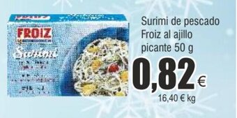 FROIZ Surimi de pescado froiz al ajillo picante 50 g oferta