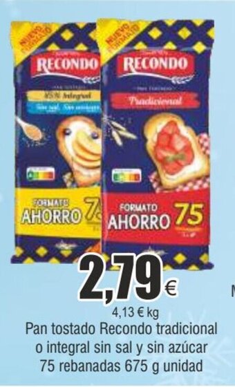 FROIZ Pan tostado recondo tradicional oferta