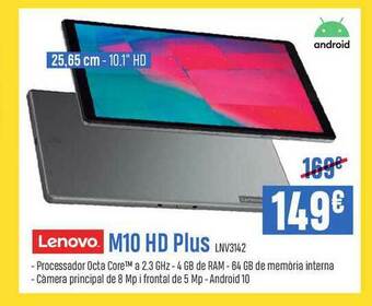Beep Lenovo M10 Hd Plus LNV3142 oferta