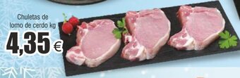 FROIZ Chuletas de Lomo de Cerdo Kg oferta