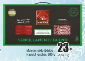 FROIZ Maletín Mixto Ibérico Navidul Lonchas 900g oferta