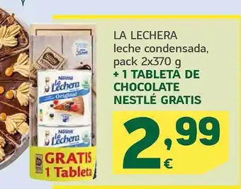 HiperDino La lechera leche condensada nestlé oferta