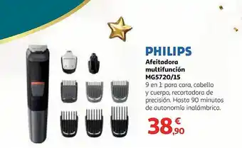 Alcampo Philips afeitadora multifunción mg5720 15 oferta