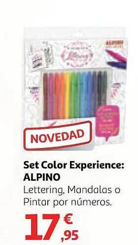 Alcampo Set color experience: alpino oferta