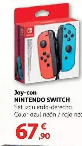 Alcampo Joy-con nintendo switch oferta