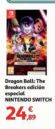 Alcampo Dragon ball: the breakers edición especial nitendo switch oferta