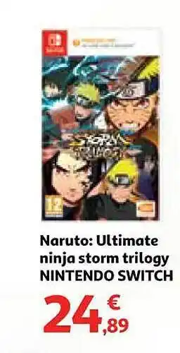 Alcampo Naruto: ultimate ninja storm trilogy nintendo switch oferta