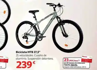 Alcampo Bicicleta mtb 27.5 oferta