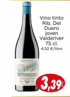 Proxi Vino tinto rib. del duero joven valderiver oferta
