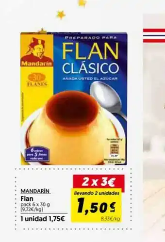 Hiper Usera Mandarín flan oferta