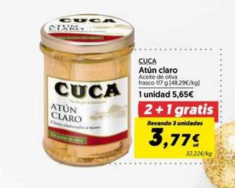 Hiper Usera Cuca atún claro oferta