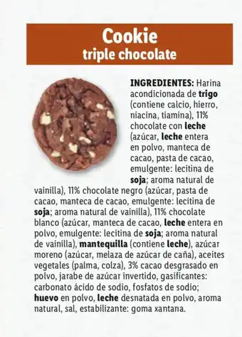 Lidl Cookie Triple Chocolate oferta