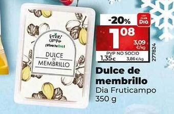 Dia Dulce de membrillo dia fruticampo oferta