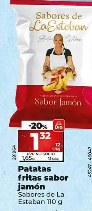 Dia Patatas fritas sabor jamón sabores de la esteban oferta