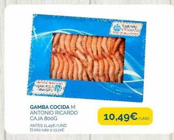 Supermercados La Despensa Gamba cocida m antonio ricardo caja oferta