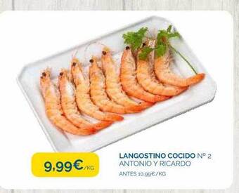 Cash Ecofamilia Langostino cocido n°2 antonio y ricardo oferta