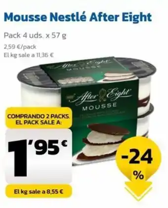 AhorraMas Mousse Nestlé After Eight oferta