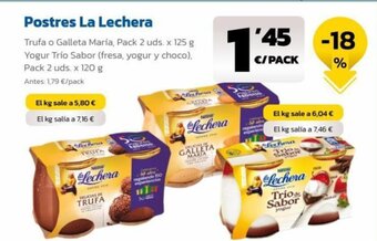AhorraMas Postres La Lechera oferta