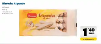 AhorraMas Bizcocho Alipende oferta