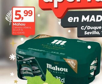 Suma Supermercados Mahou oferta