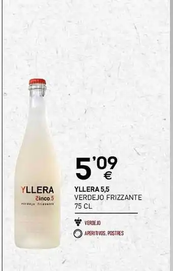 BM Supermercados Yllera 5.5 verdejo frizzante oferta
