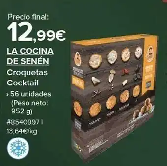 Costco La cocina de senén croquetas cocktail oferta