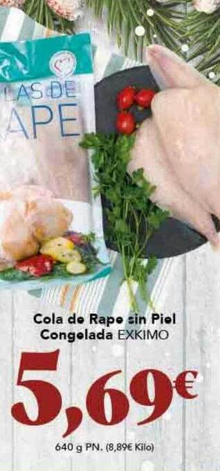 Gadis Cola de rape sin piel congelada exkimo oferta