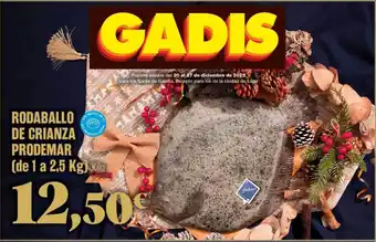 Gadis Rodaballo de crianza prodemar oferta