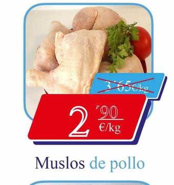 Congelados Copos Muslos de pollo oferta