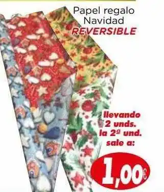 Proxi Papel regalo navidad oferta