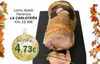 Lomo asado florencia la carloteña