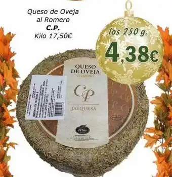 Super Alcoop Queso de oveja al romero c.p. kilo oferta