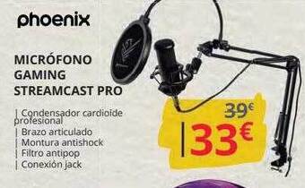 Dynos Informática Phoenix micrófono gaming streamcast pro oferta