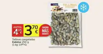 Consum Tellinas congeladas exkimo oferta