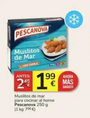 Consum Muslitos de mar para cocinar al horno pescanova oferta