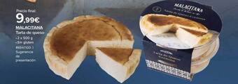 Costco Malacitana tarta de queso oferta