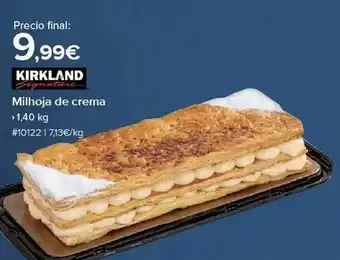 Costco Kirkland milhoja de crema oferta