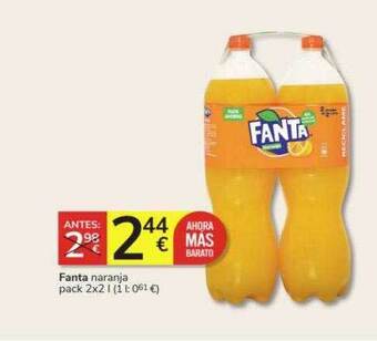 Consum Fanta naranja oferta