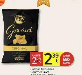 Consum Patatas fritas lisas gourmet lay's oferta
