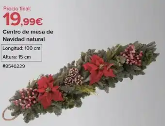 Costco Centro de mesa de navidad natural oferta