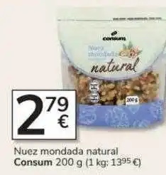 Consum Nuez mondana natural consum oferta