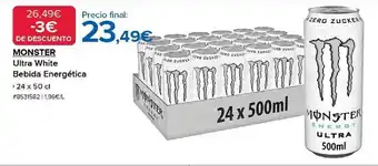 Costco Monster ultra white bebida energética oferta
