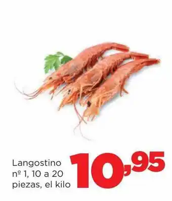Alimerka Langostino n° 1 10 a 20 piezas oferta