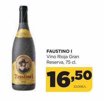 Alimerka Faustino i vino rioja gran reserva oferta