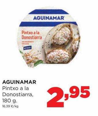 Alimerka Aguinamar pintxo a la donostiarra oferta